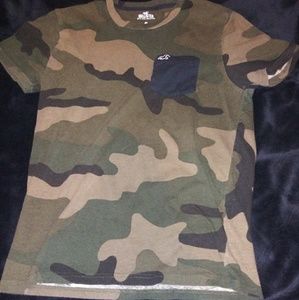 Mens small camo hollister shirt